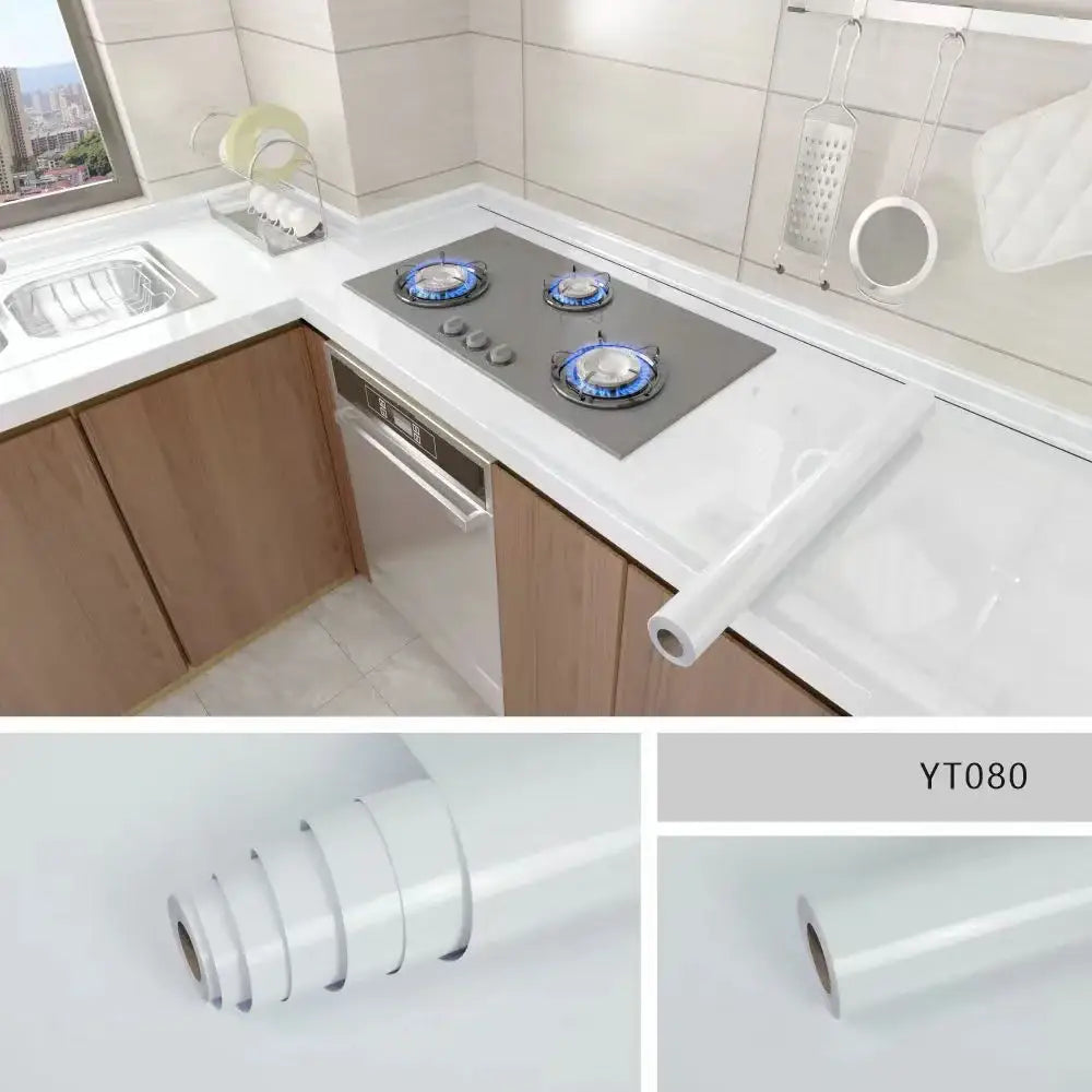 Marble Waterproof & Oil-Proof Wall Paper (40cm) (12 designs available)