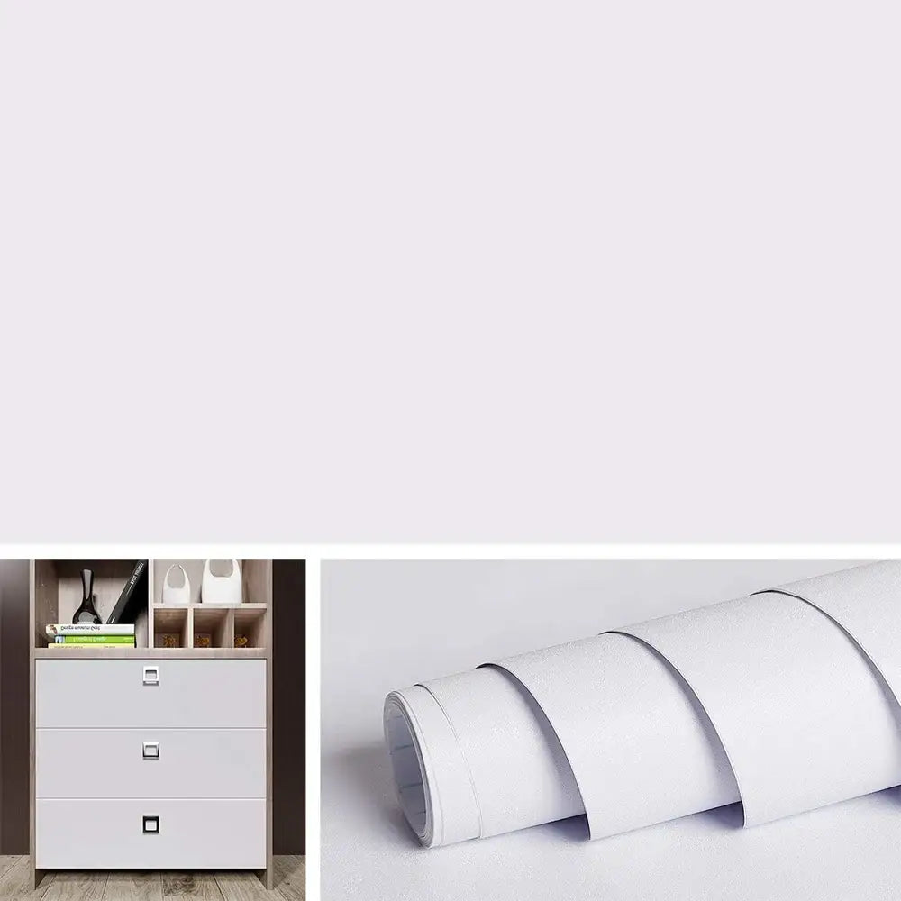 Matte Peel & Stick Waterproof Wallpaper (4 colours & 4 sizes available)