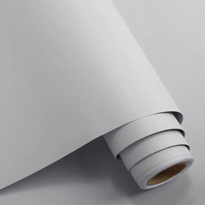 Matte Peel & Stick Waterproof Wallpaper (4 colours & 4 sizes available)