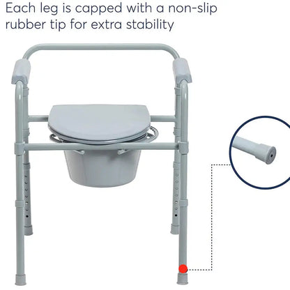 3-in-1 Foldable Commode Chair ( BA819 ) - Babyonline