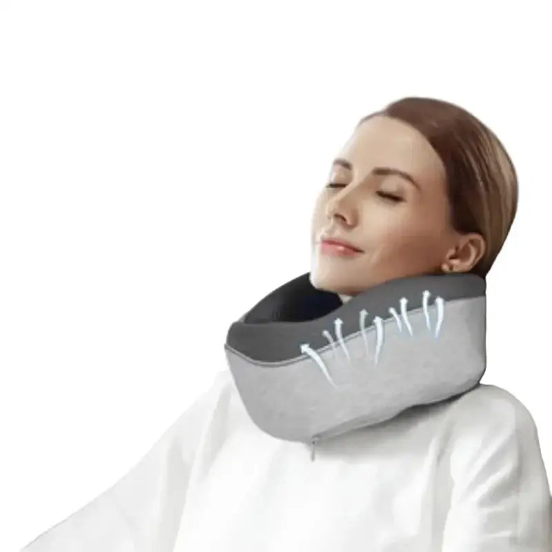 Memory Foam Travel Neck Pillow (2 colours available)