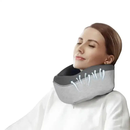 Memory Foam Travel Neck Pillow (2 colours available)