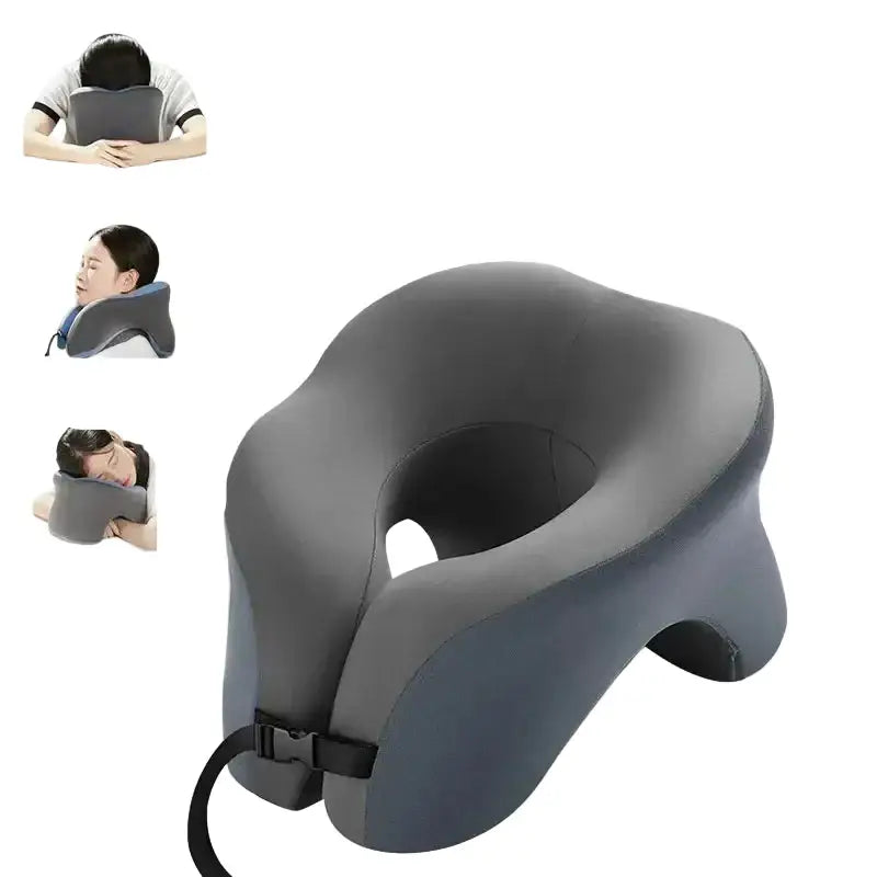 Memory Foam U-Shaped Travel Neck Pillow (3 colours available)