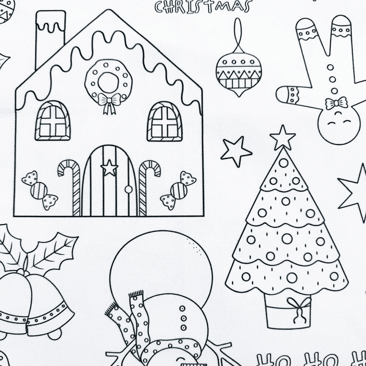 Colour Me Kids - Washable Colouring In Tablecloth Set