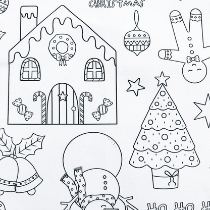 Colour Me Kids - Washable Colouring In Tablecloth Set