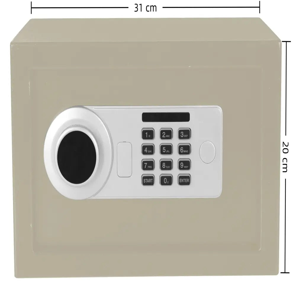 Metal Storage Safe with Keypad Lock (available in Black & Khaki)