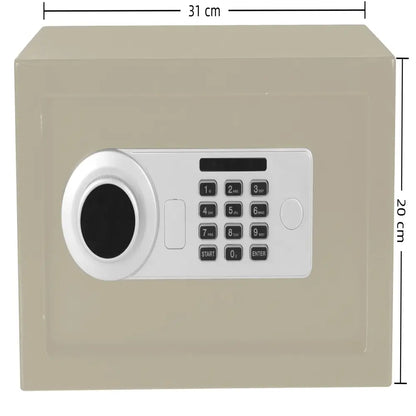 Metal Storage Safe with Keypad Lock (available in Black & Khaki)