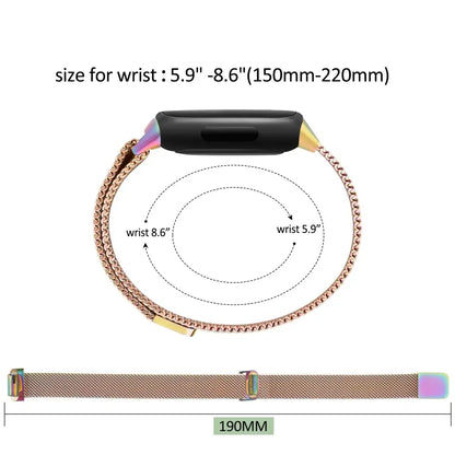 Metal Strap for the Fitbit Inspire/ACE 2/3 Series (available in 10 colours)