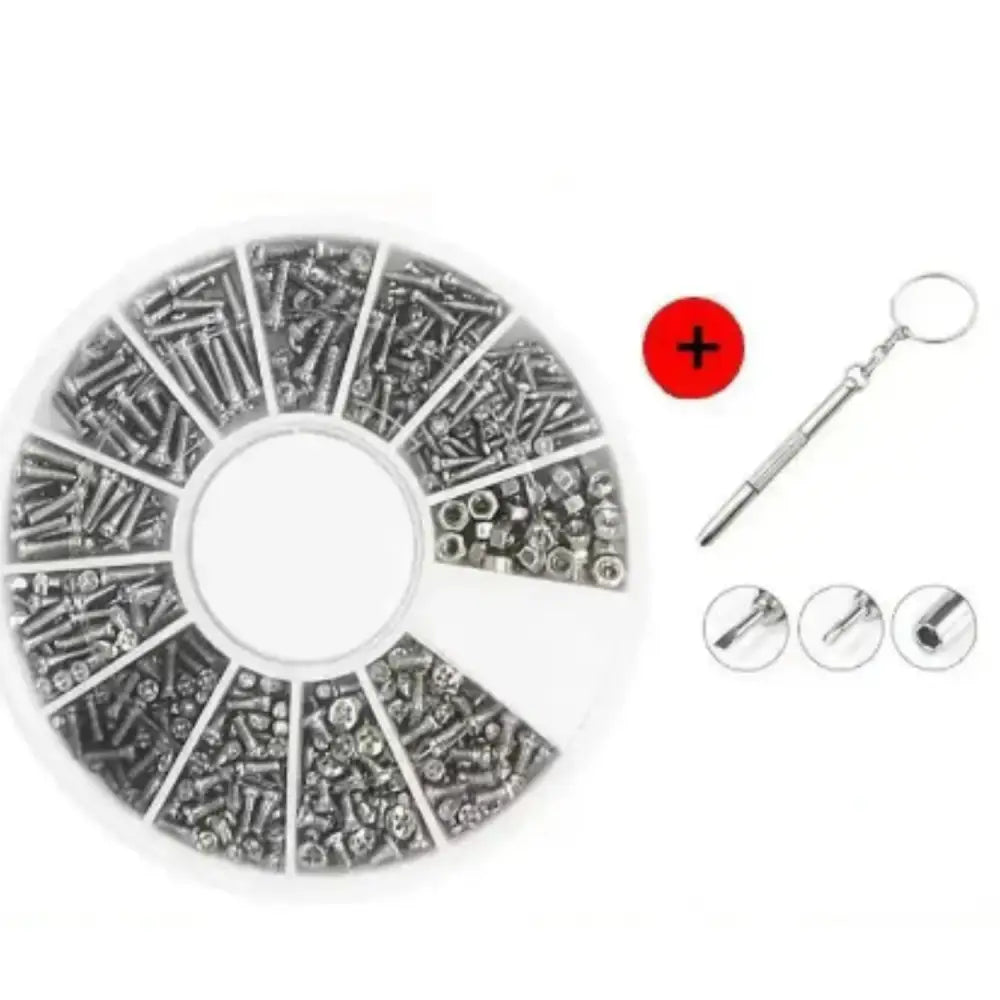 Micro Screw Set for Glasses, Watches, Phones & Tablets