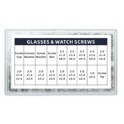 Micro Screw Set for Glasses, Watches, Phones & Tablets