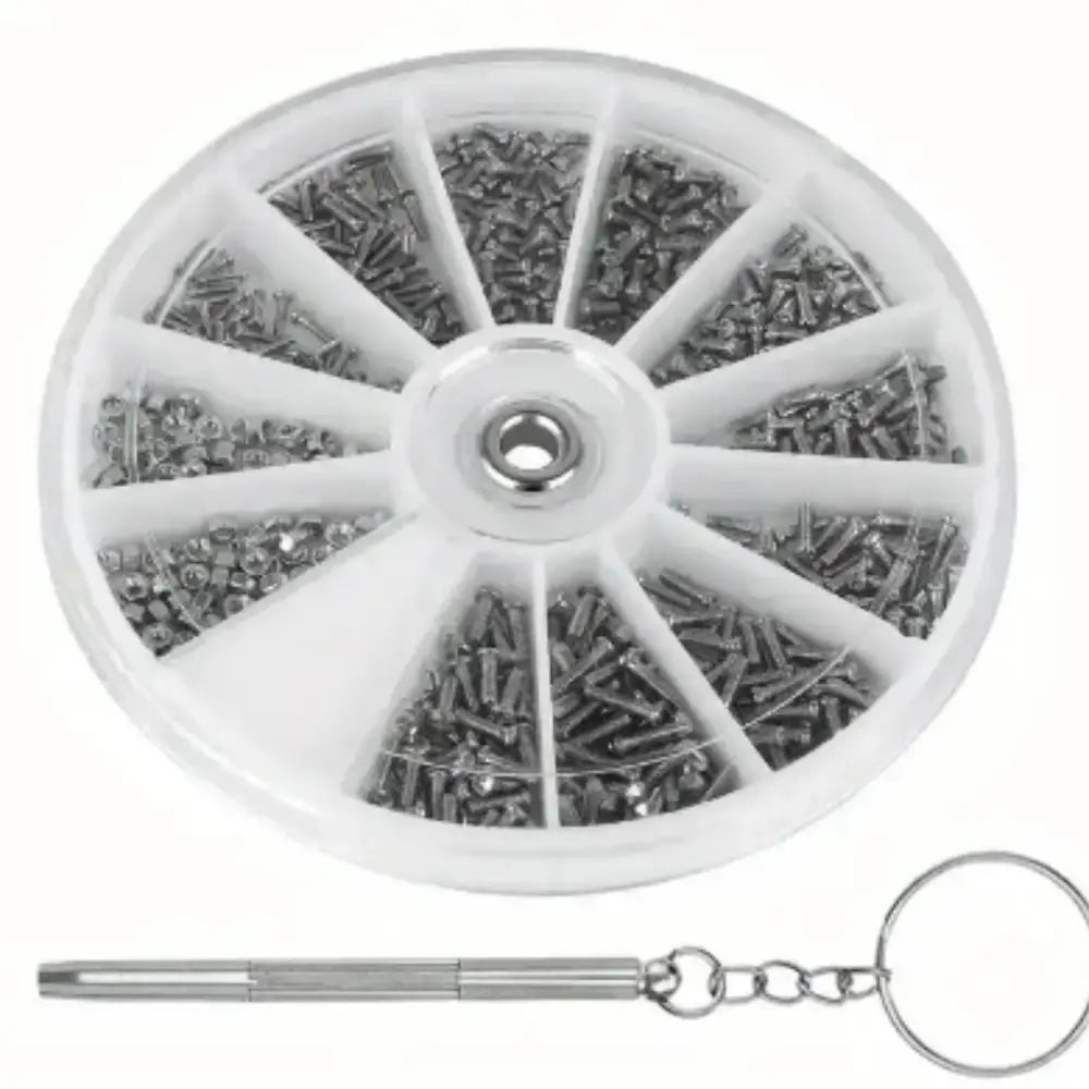 Micro Screw Set for Glasses, Watches, Phones & Tablets