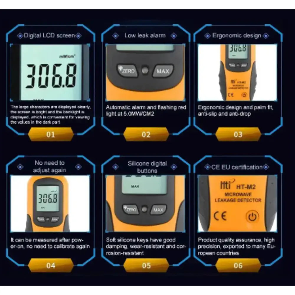 Microwave Radiation Leakage Detector