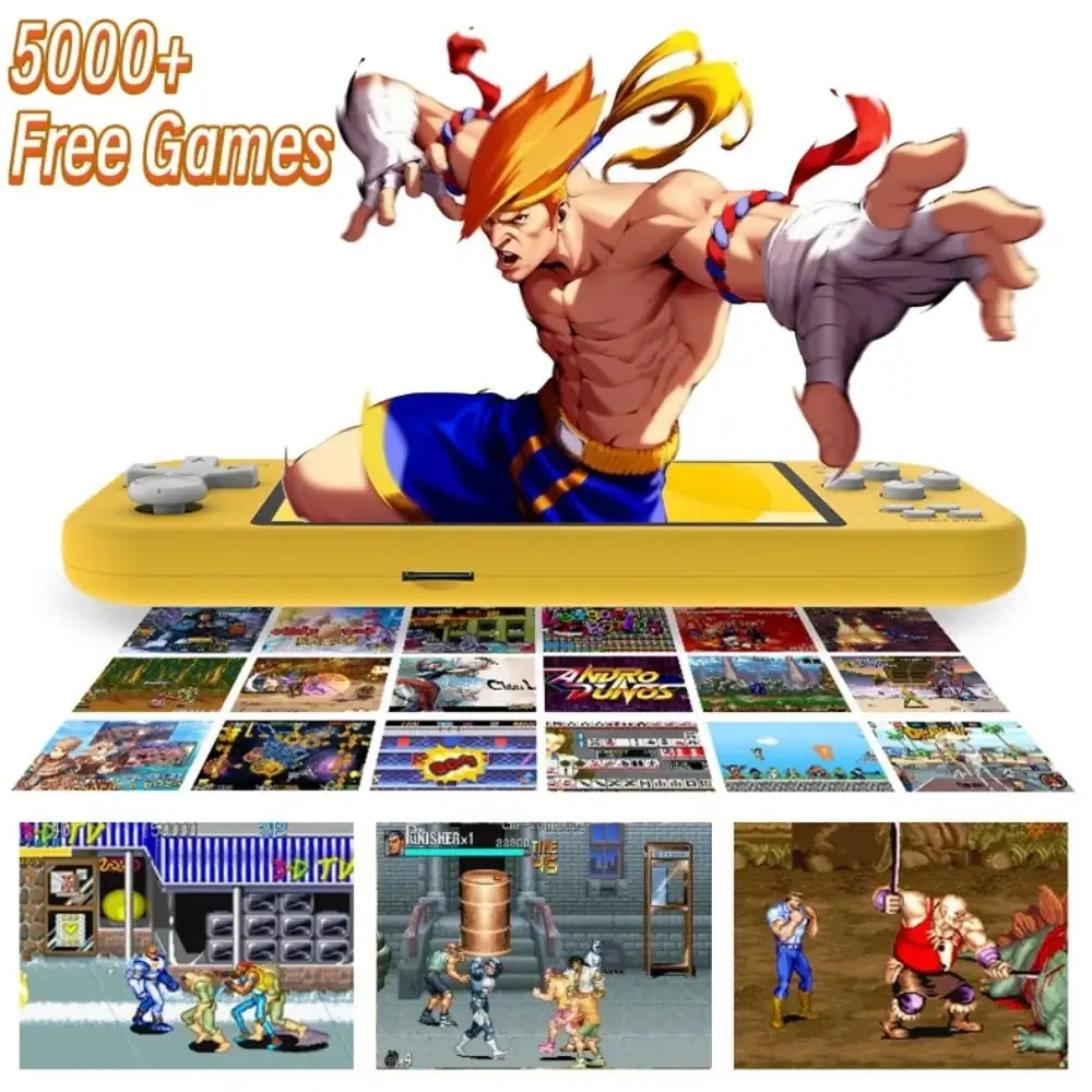 Mini 4.3" Handheld Game Console – 8/32GB (4 colours available)