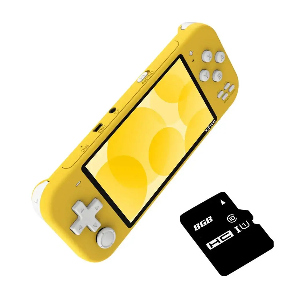 Mini 4.3" Handheld Game Console – 8/32GB (4 colours available)