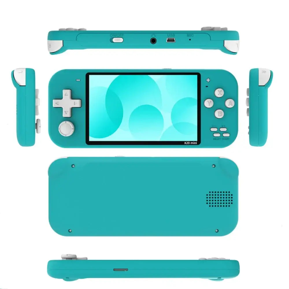 Mini 4.3" Handheld Game Console – 8/32GB (4 colours available)