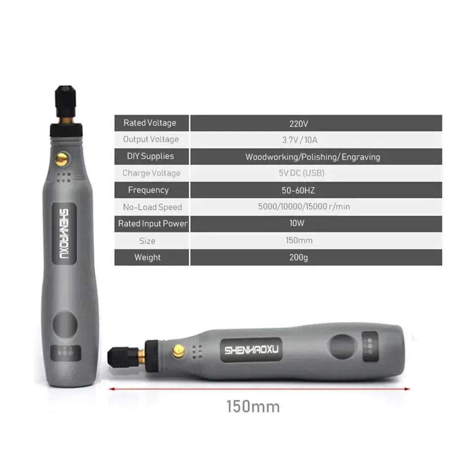 Mini Cordless Electric Drill & Grinder Set
