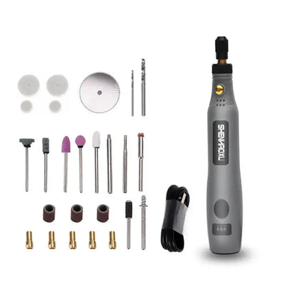 Mini Cordless Electric Drill & Grinder Set
