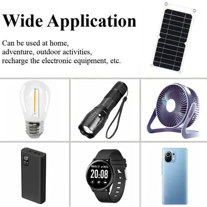Mini Flexible Solar Charger 5V (different sets available)
