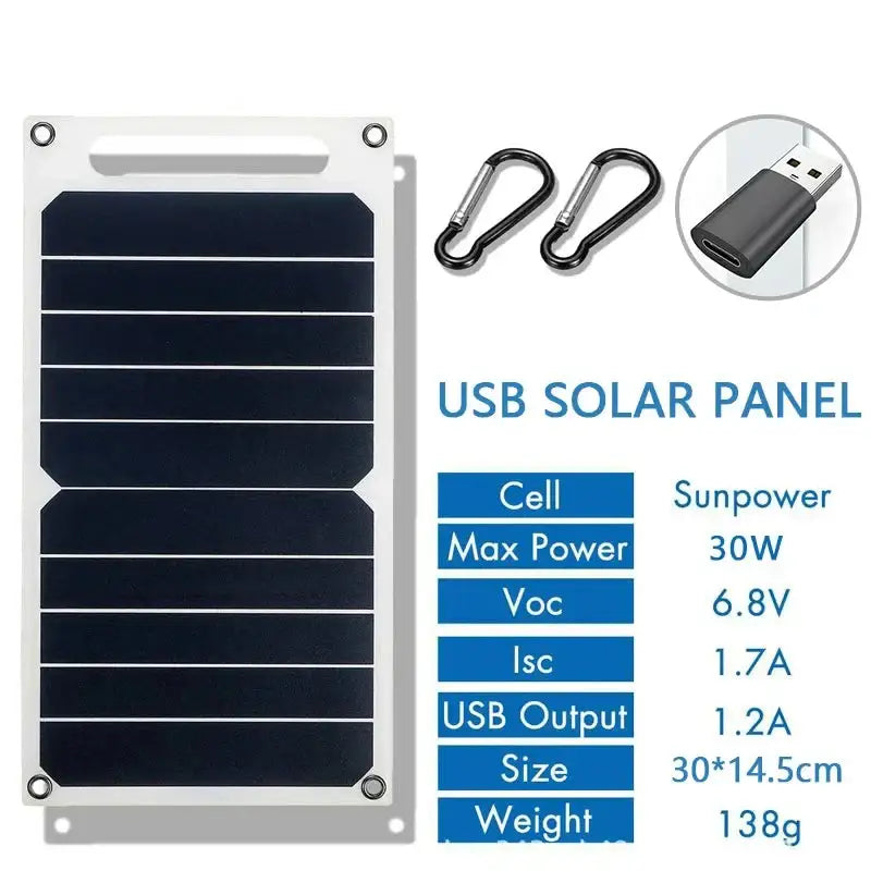 Mini Flexible Solar Charger 5V (different sets available)