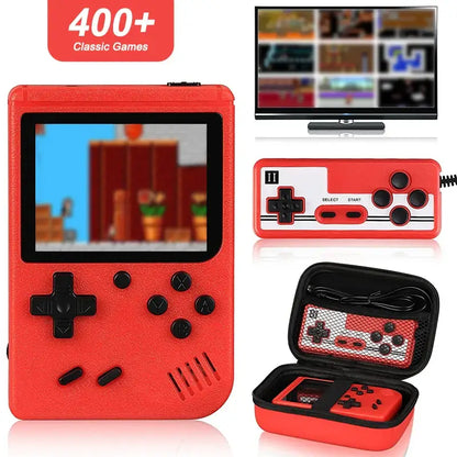 Mini Handheld Game Console – 400 Built-in Games (various types available)