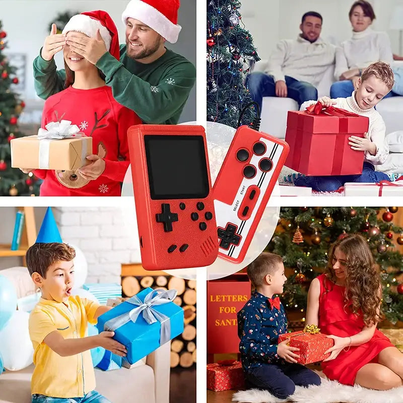 Mini Handheld Game Console – 400 Built-in Games (various types available)