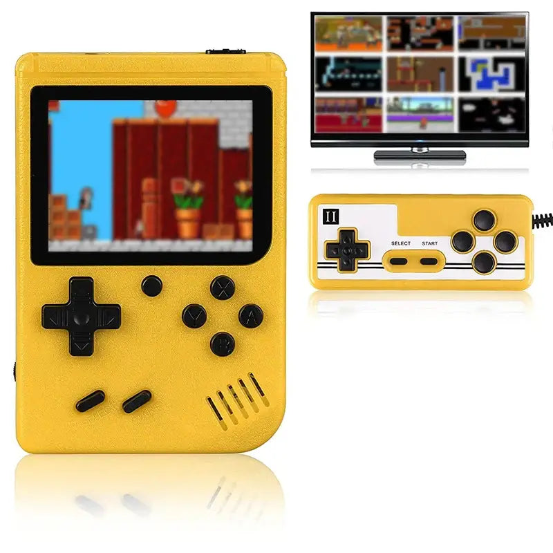 Mini Handheld Game Console – 400 Built-in Games (various types available)