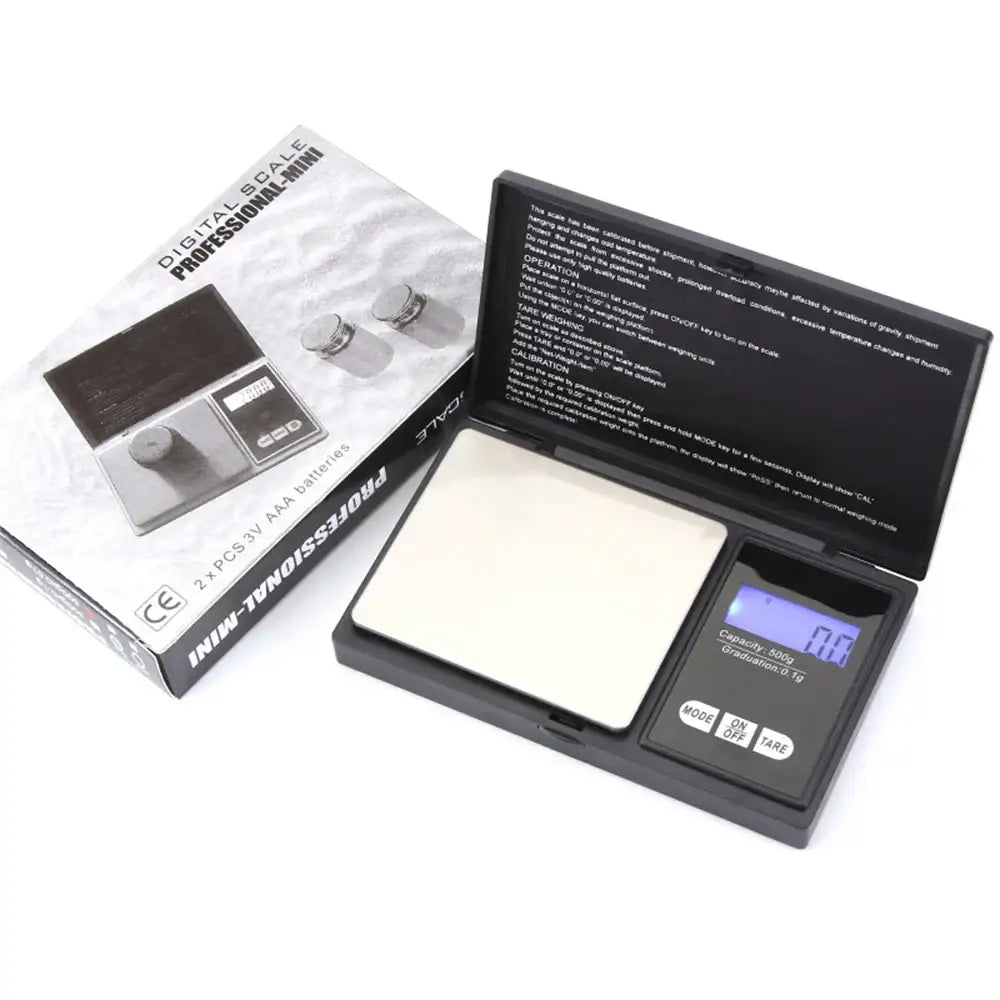 Mini Jewelry Pocket Scale 0.01g Digital Stainless Steel Portable Balance (4 sizes available)