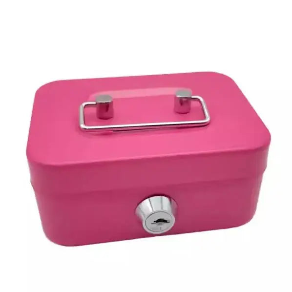Mini Key Lock Money Safe Box (available in 4 colours)