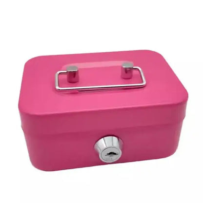 Mini Key Lock Money Safe Box (available in 4 colours)
