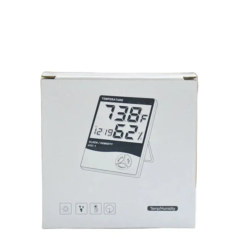 Mini LCD Digital Thermometer Hygrometer for Indoor Use (available in 2 types in packaging)