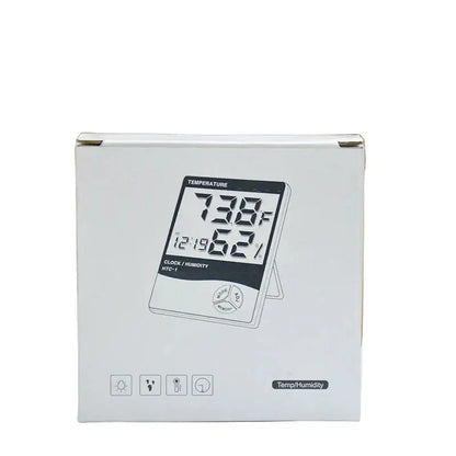 Mini LCD Digital Thermometer Hygrometer for Indoor Use (available in 2 types in packaging)