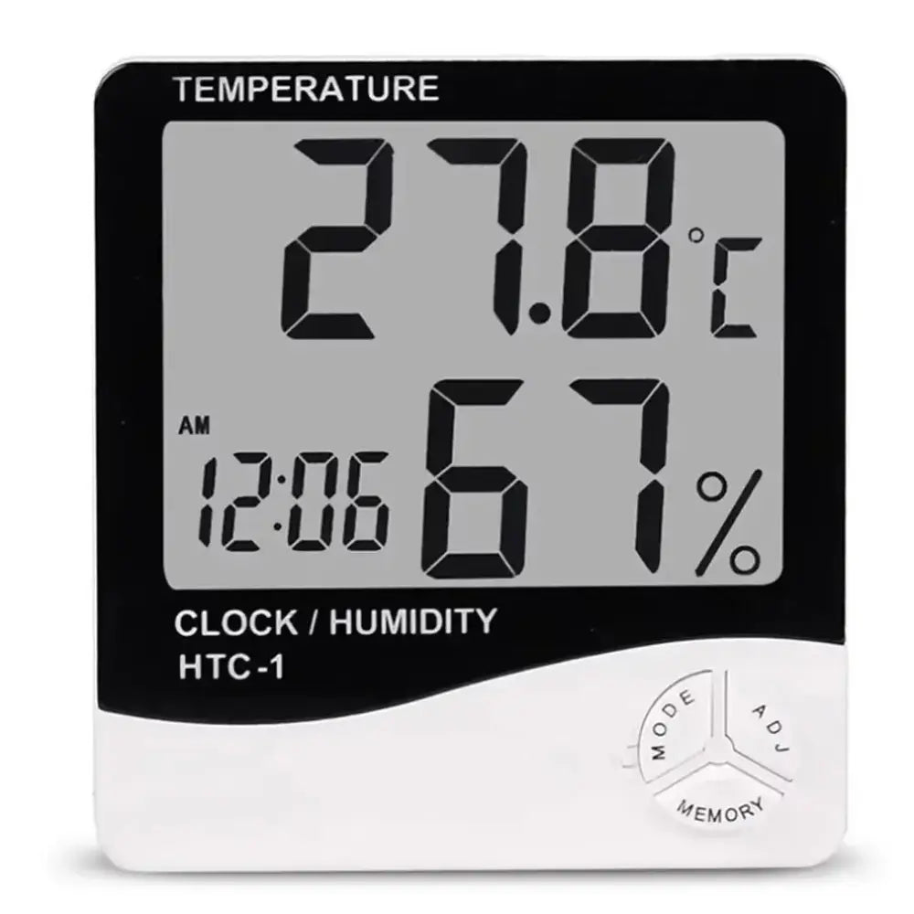 Mini LCD Digital Thermometer Hygrometer for Indoor Use (available in 2 types in packaging)
