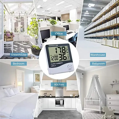 Mini LCD Digital Thermometer Hygrometer for Indoor Use (available in 2 types in packaging)