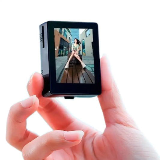 Mini Portable Wireless Selfie Screen Display for iPhone & Android Rear Camera