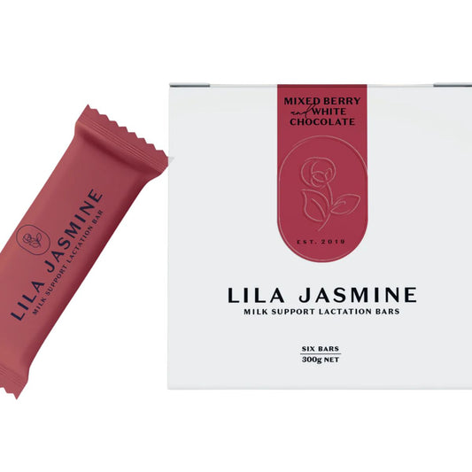 Lila Jasmine - Lactation Bars - Berry & White Chocolate