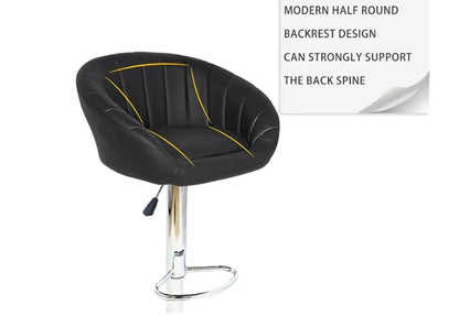 Bar Stool Chair with Back Support Set Of 4 PCs Promo +  Snap Deal.