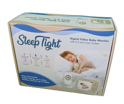 Sleep Tight Digital Video Baby Monitor with 3.5" Screen - Babyonline