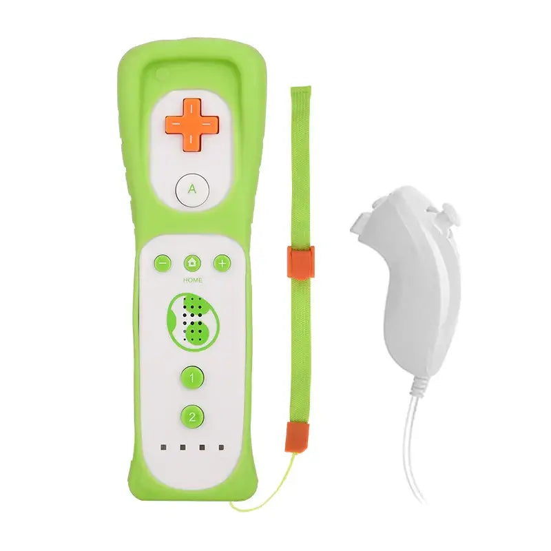 Motion Plus Remote & Nunchuk – Replacement with Silicone Case for Wii/Wii U