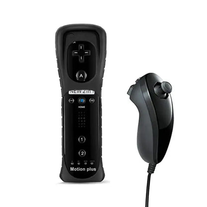 Motion Plus Remote & Nunchuk – Replacement with Silicone Case for Wii/Wii U