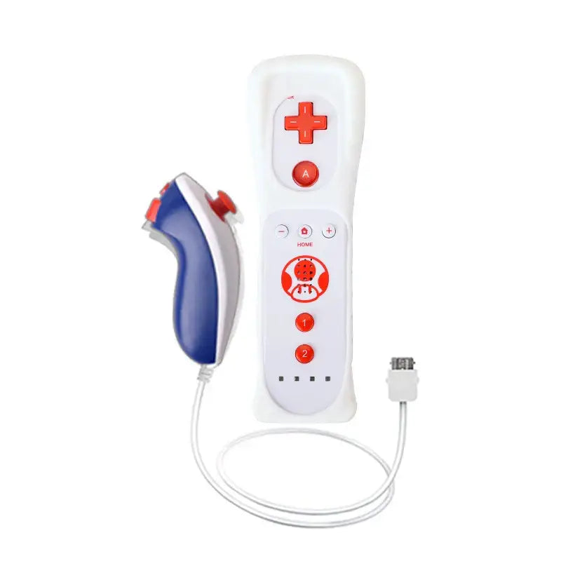 Motion Plus Remote & Nunchuk – Replacement with Silicone Case for Wii/Wii U