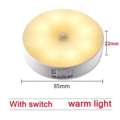 USB Rechargeable Motion Sensor LED Night Light