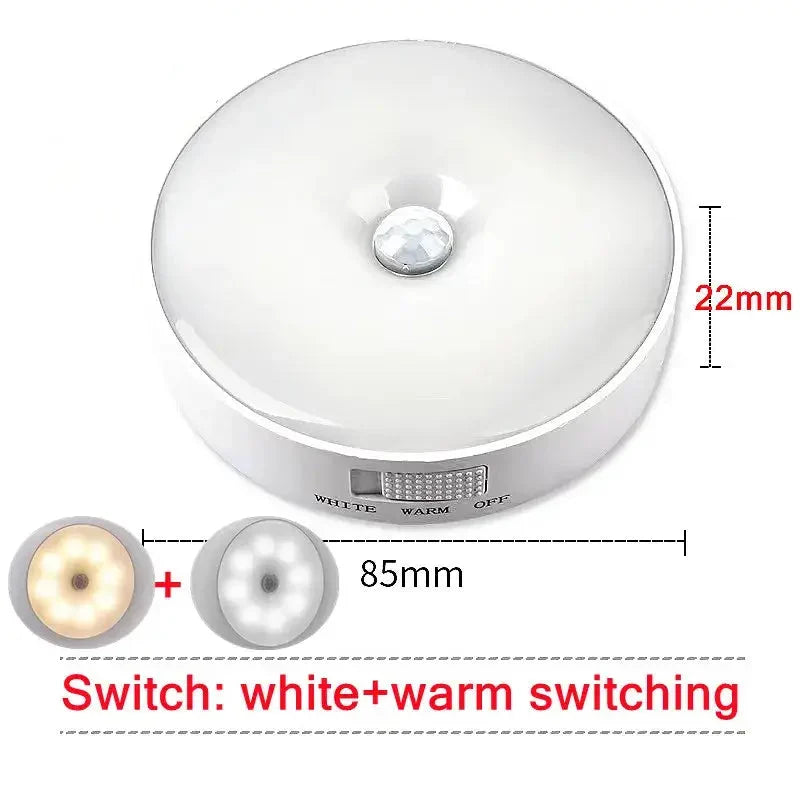 USB Rechargeable Motion Sensor LED Night Light