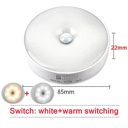 USB Rechargeable Motion Sensor LED Night Light