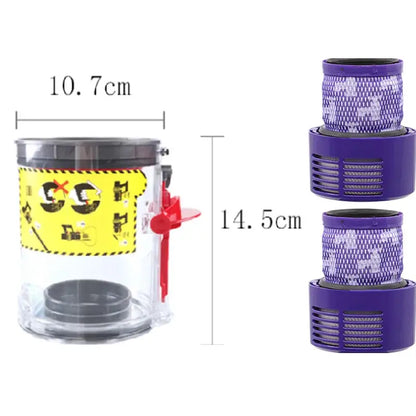 Motorhead Assembly & Dust Cup Replacement Parts Dyson V10