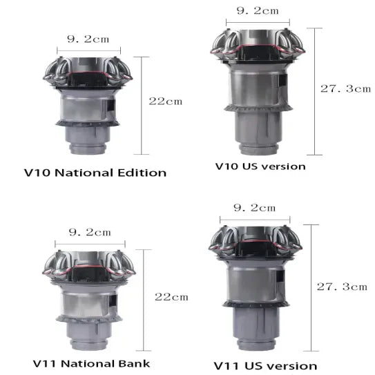 Motorhead Assembly & Dust Cup Replacement Parts Dyson V10