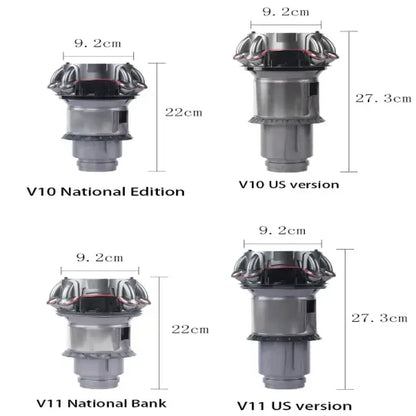 Motorhead Assembly & Dust Cup Replacement Parts Dyson V10