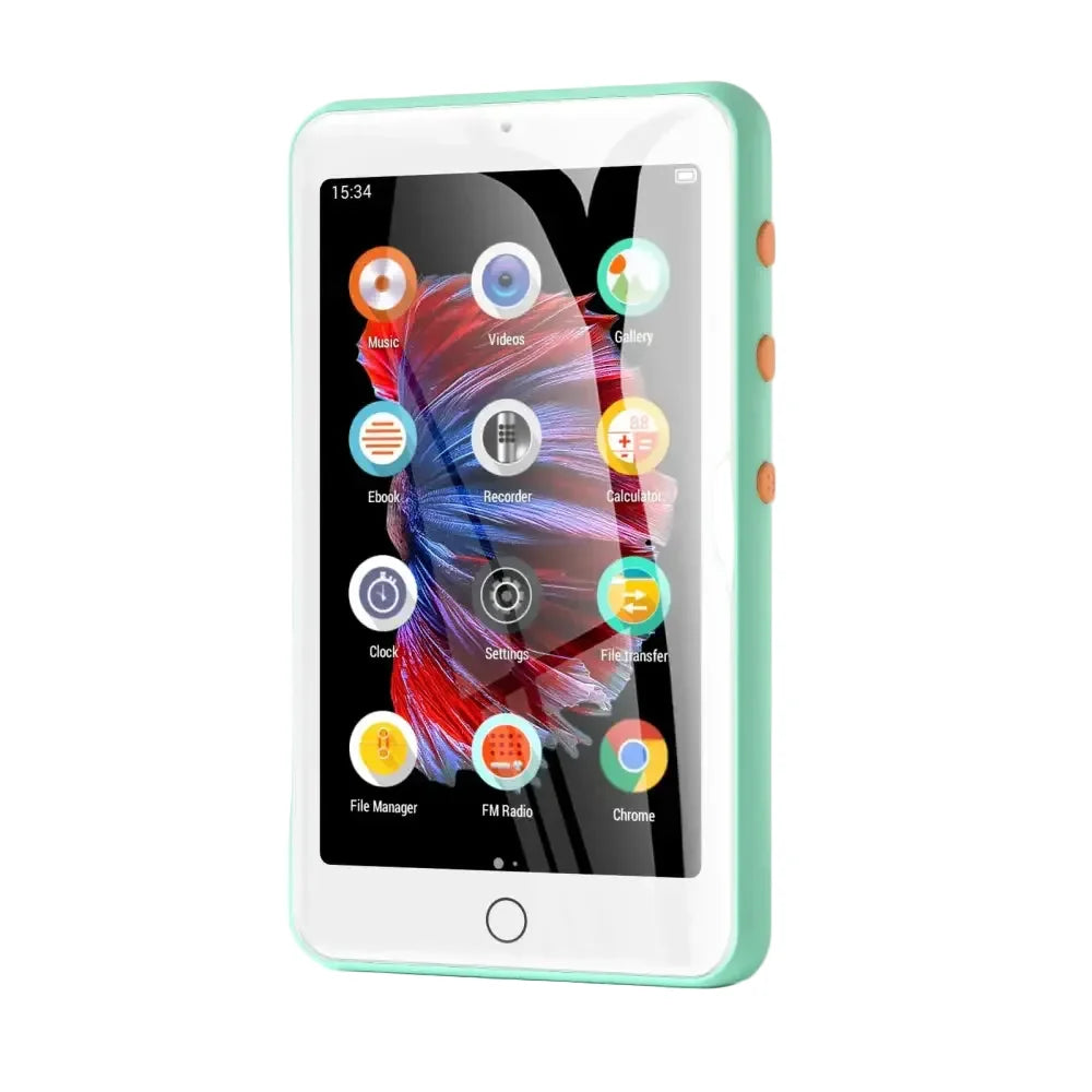 Bluetooth & WiFi MP3/MP4 Player with FM Radio & 512GB Storage
