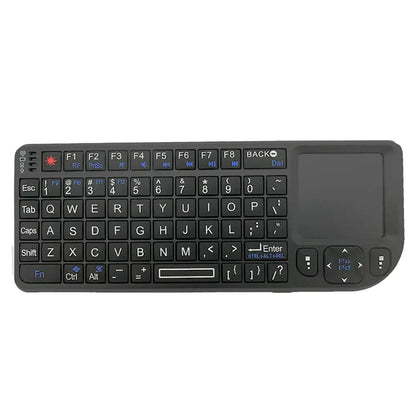 Mini Wireless Keyboard with Backlit Touchpad & Air Mouse