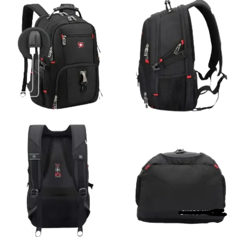 Multifunction USB Laptop Backpack – Waterproof Travel Bag
