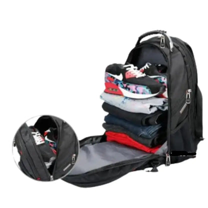 Multifunction USB Laptop Backpack – Waterproof Travel Bag